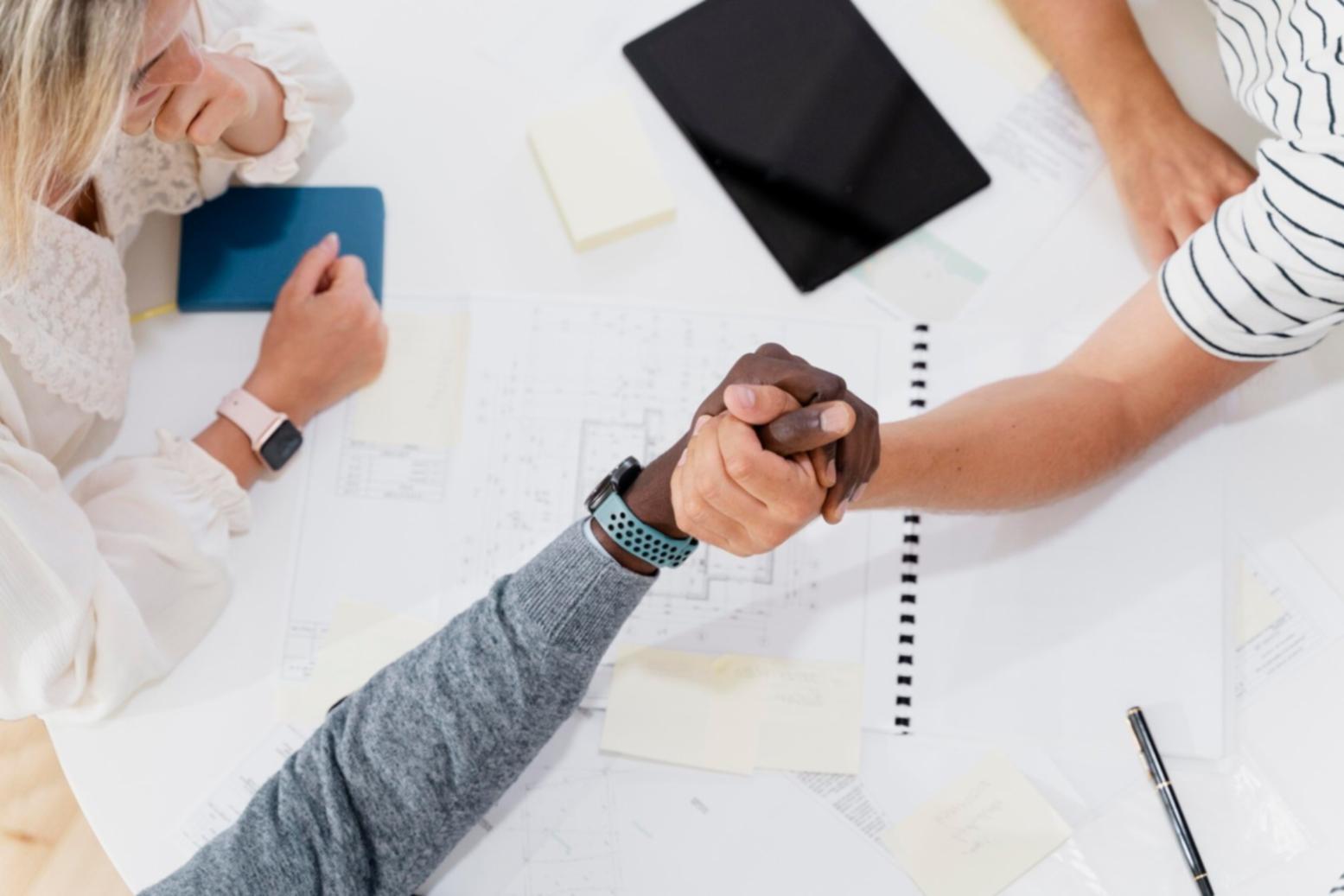 Practical training session showing students learning financial software and analysis techniques
