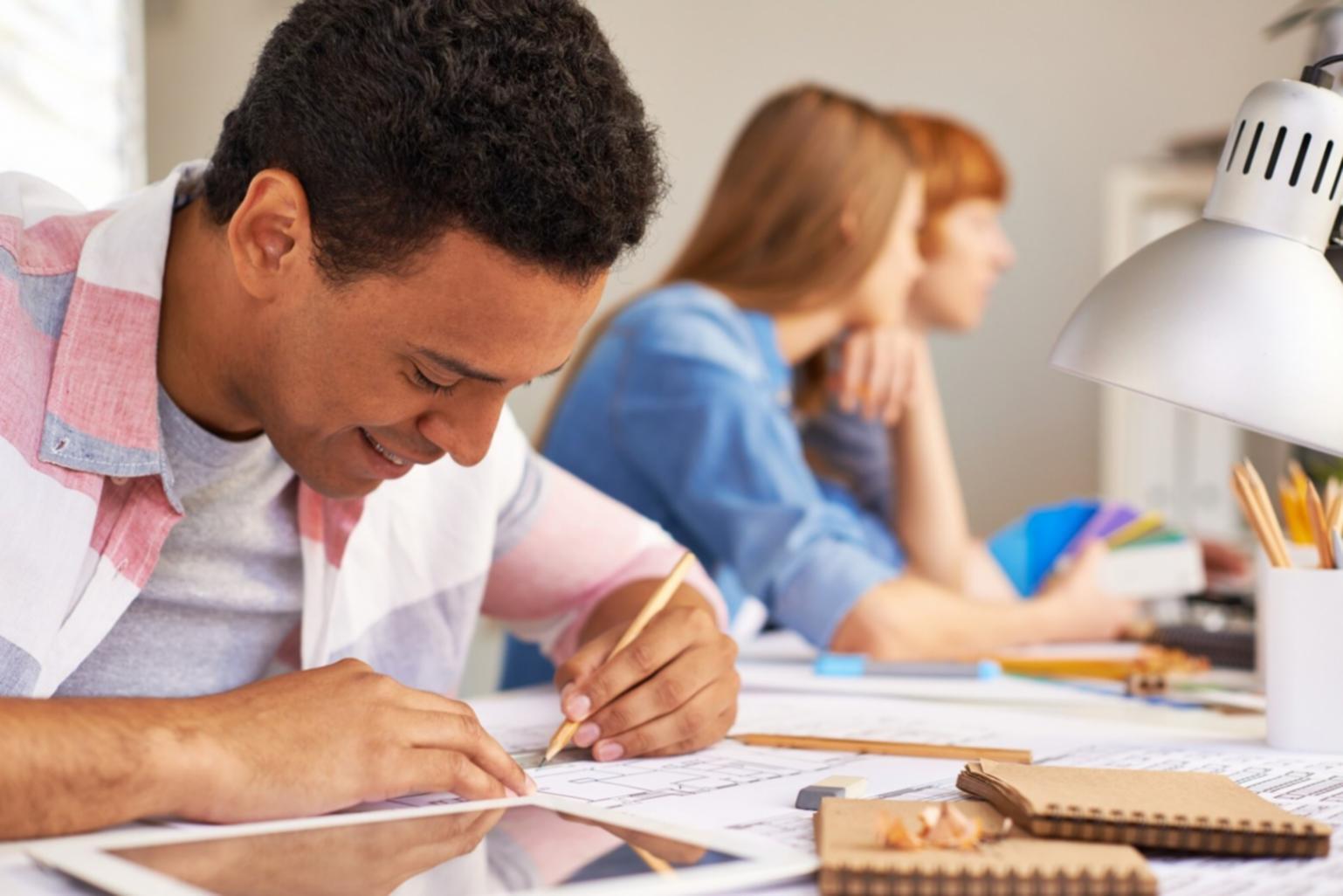 Interactive business financial planning session with participants